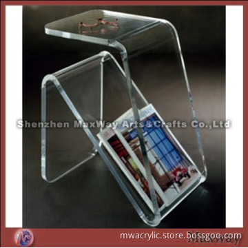 Crystal convenient plexiglass small tea table